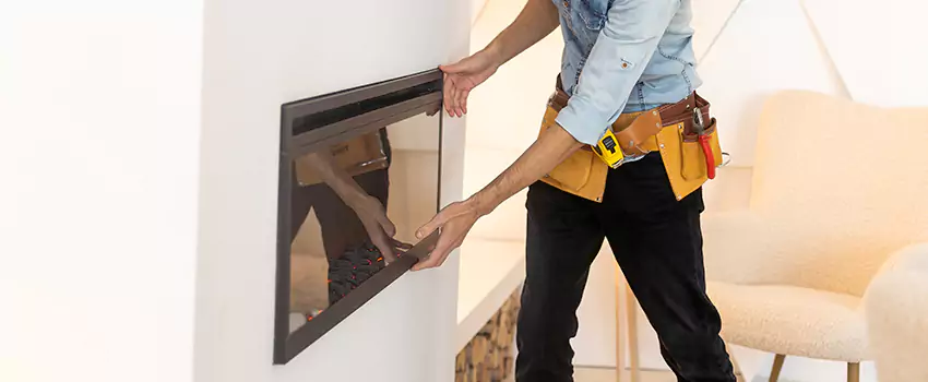 Metal Fireplace Installation in Bossier City, Louisiana