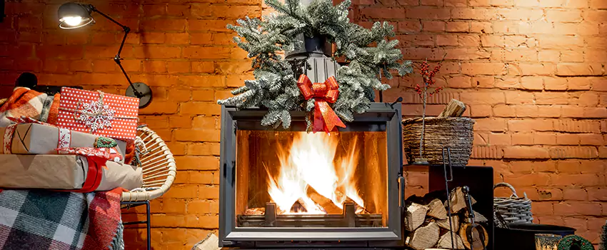 Travis Industries Linear Gas Fireplace Installation in Bossier City, Louisiana