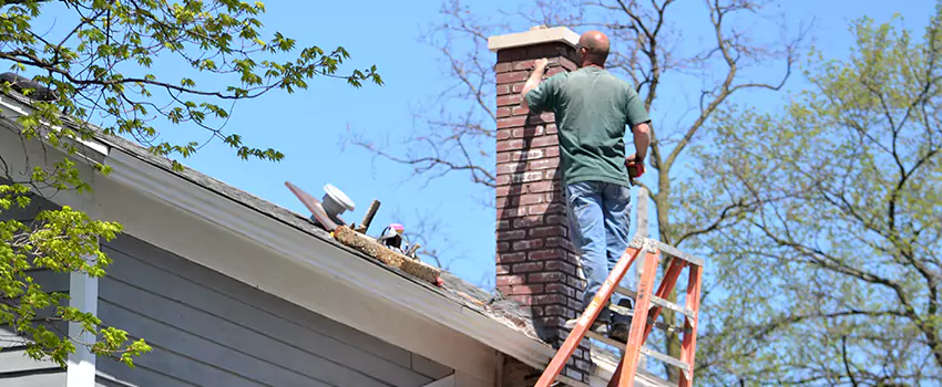 Vinyl and PVC Chimney Flashing Installation in Bossier City, LA